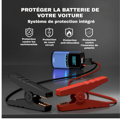 Compresseur et Booster de Batterie Puissant et Compact