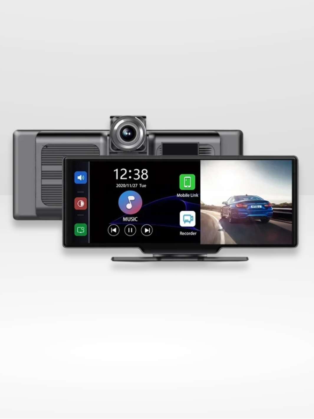 CarPlay Navigatiescherm met Ingebouwde Achteruitrijcamera