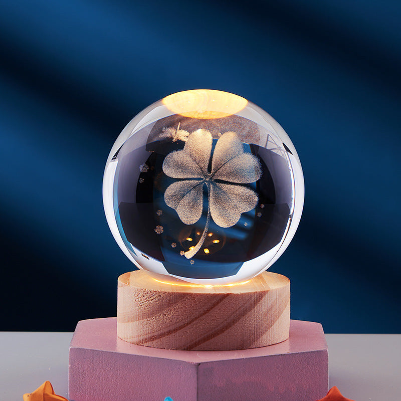 Lampe de Nuit Cristal Élégante