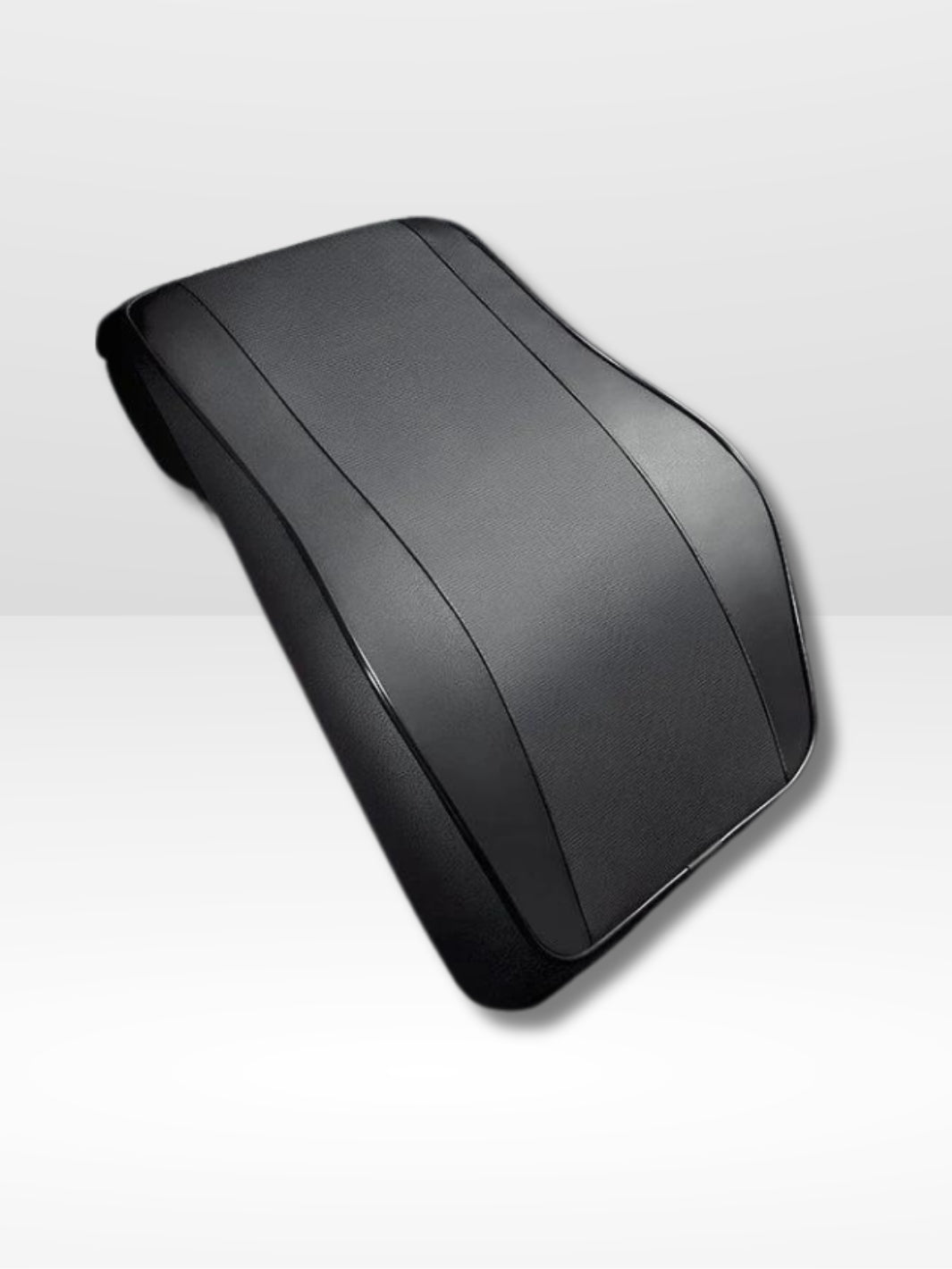 Coussin de Siège Voiture Cuir avec Appuie-tête Réglable