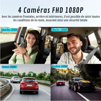 360° Dashboardcamera voor Auto met Video-opname