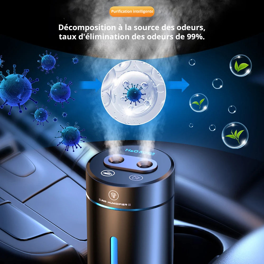Parfumeur de voiture rechargeable et portable