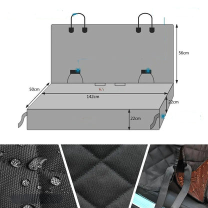 Housse de Voiture pour Chien Confort et Protection