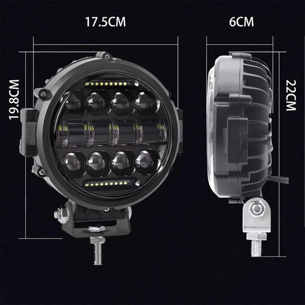 Projecteur LED Automobile Puissant pour Voiture