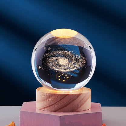 Lampe de Nuit Cristal Élégante