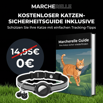 Macherelle™ – GPS-halsband voor katten zonder abonnement | Compatibel met iOS & Android