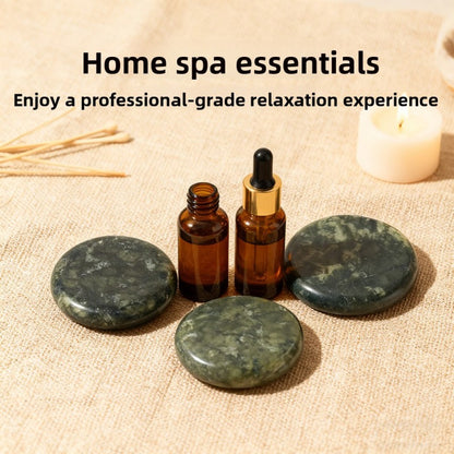 Pierres de Massage Chaudes en Pierre de Jade Naturelle