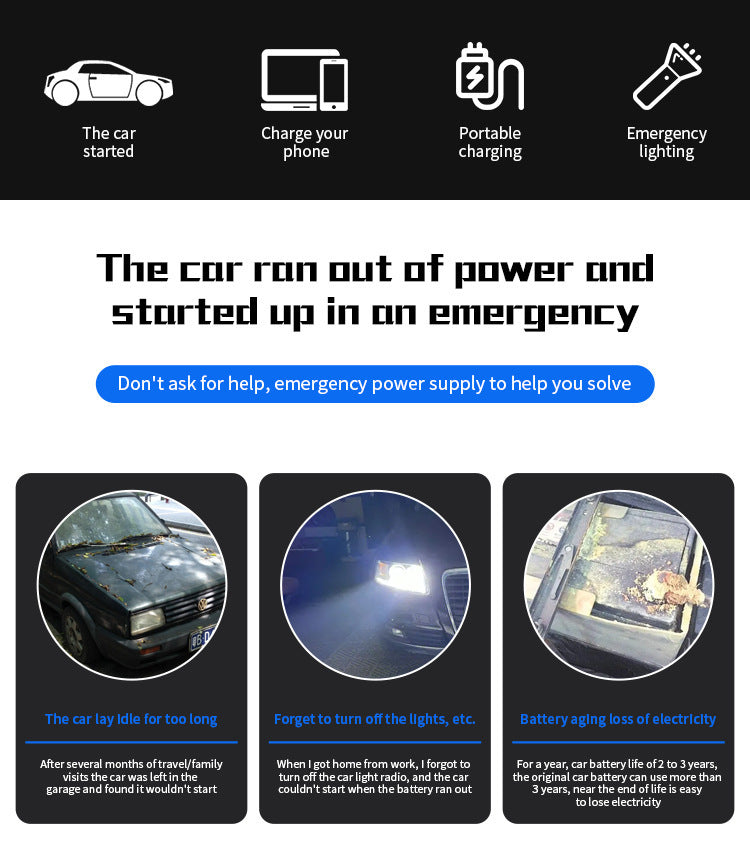 Krachtige en Compacte Auto Startbooster