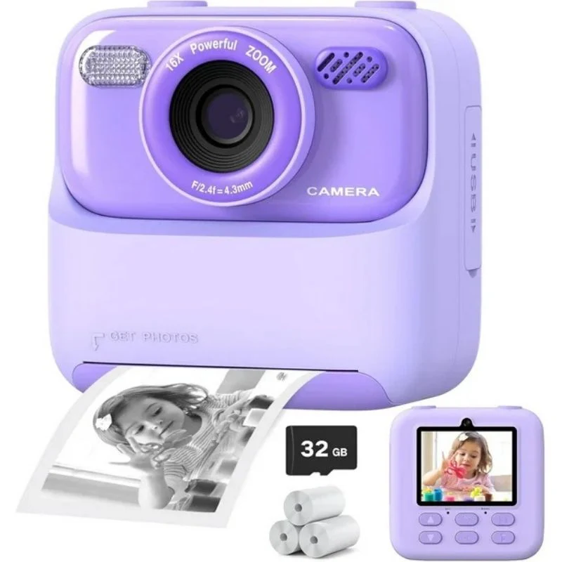 Marcherelle™ – Directe Kinderfotocamera voor Creatieve Momenten
