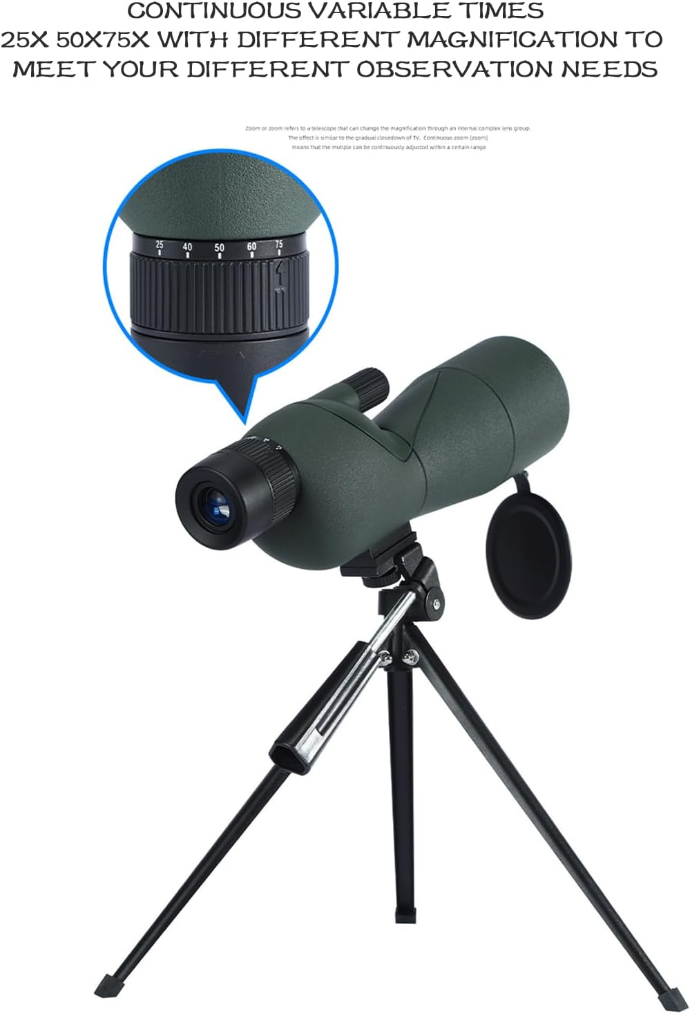 Marcherelle™ – Monoculair Zoom 15–45× Voor Helder Waarnemen