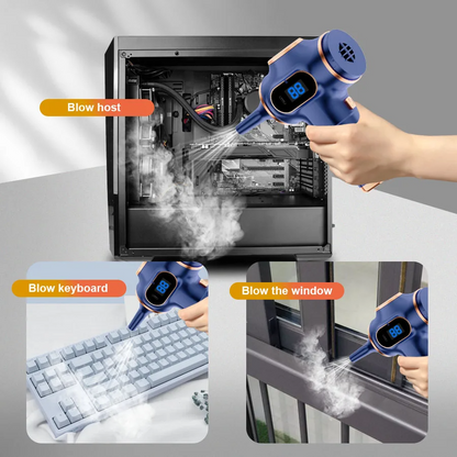 Marcherelle™ – Snoerloze Stofzuiger Voor Auto Cyclonische Zuigkracht