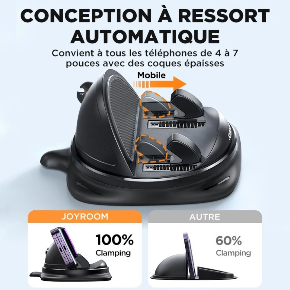Support Téléphone Voiture Universel avec Ventouse