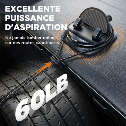 Support Téléphone Voiture Universel avec Ventouse