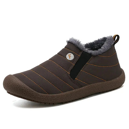 Zachte en warme antislip heren pantoffels voor de winter
