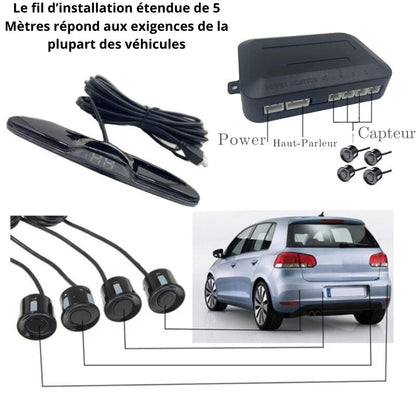Auto Achteruitrijradar met LED Display