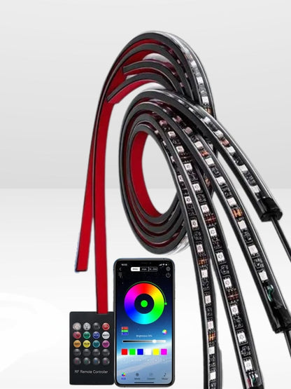 Lampe LED Sous Voiture Design Futuriste - Marcherelle