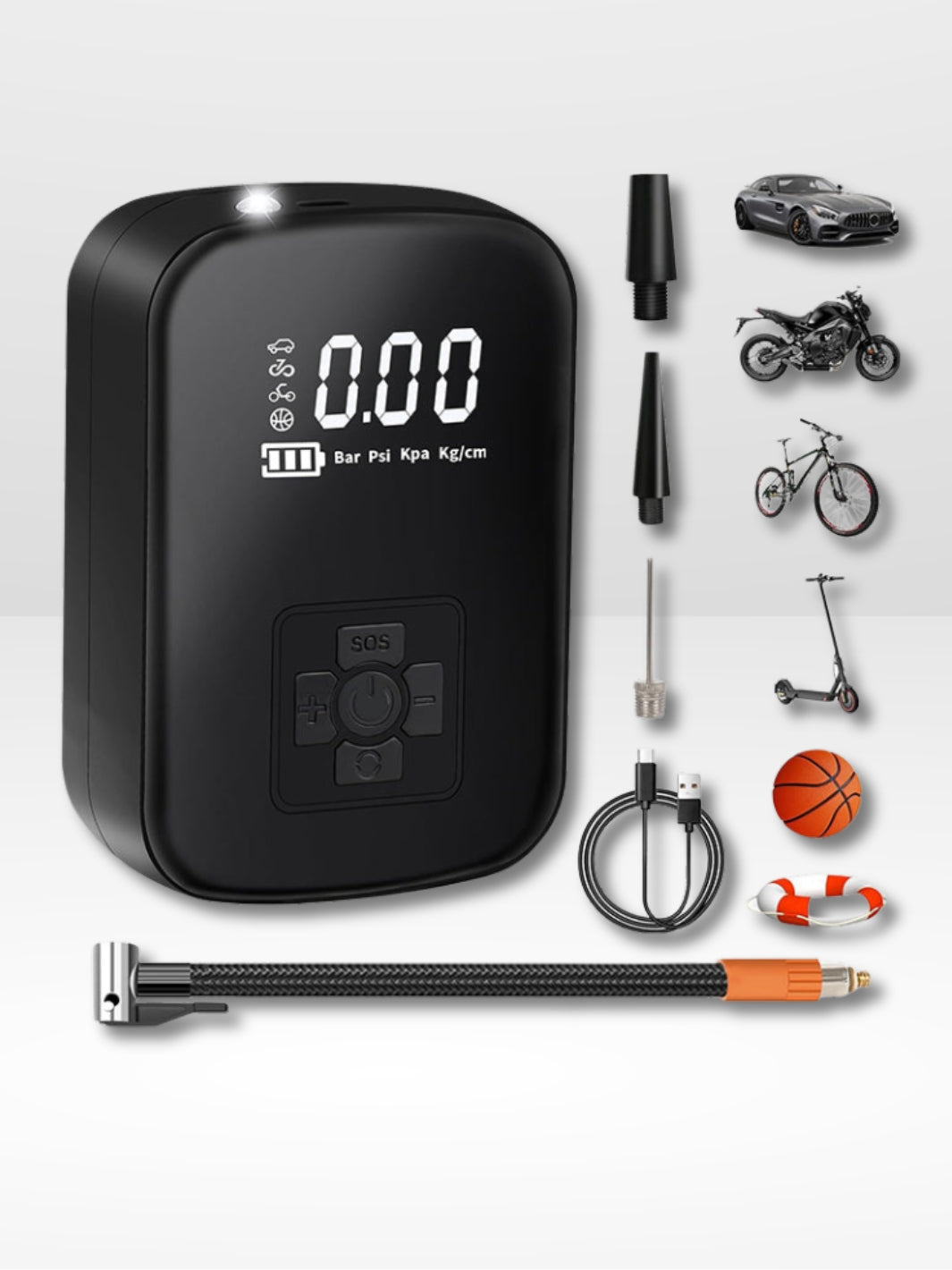 Draadloze Oplaadbare Draagbare Luchtcompressor