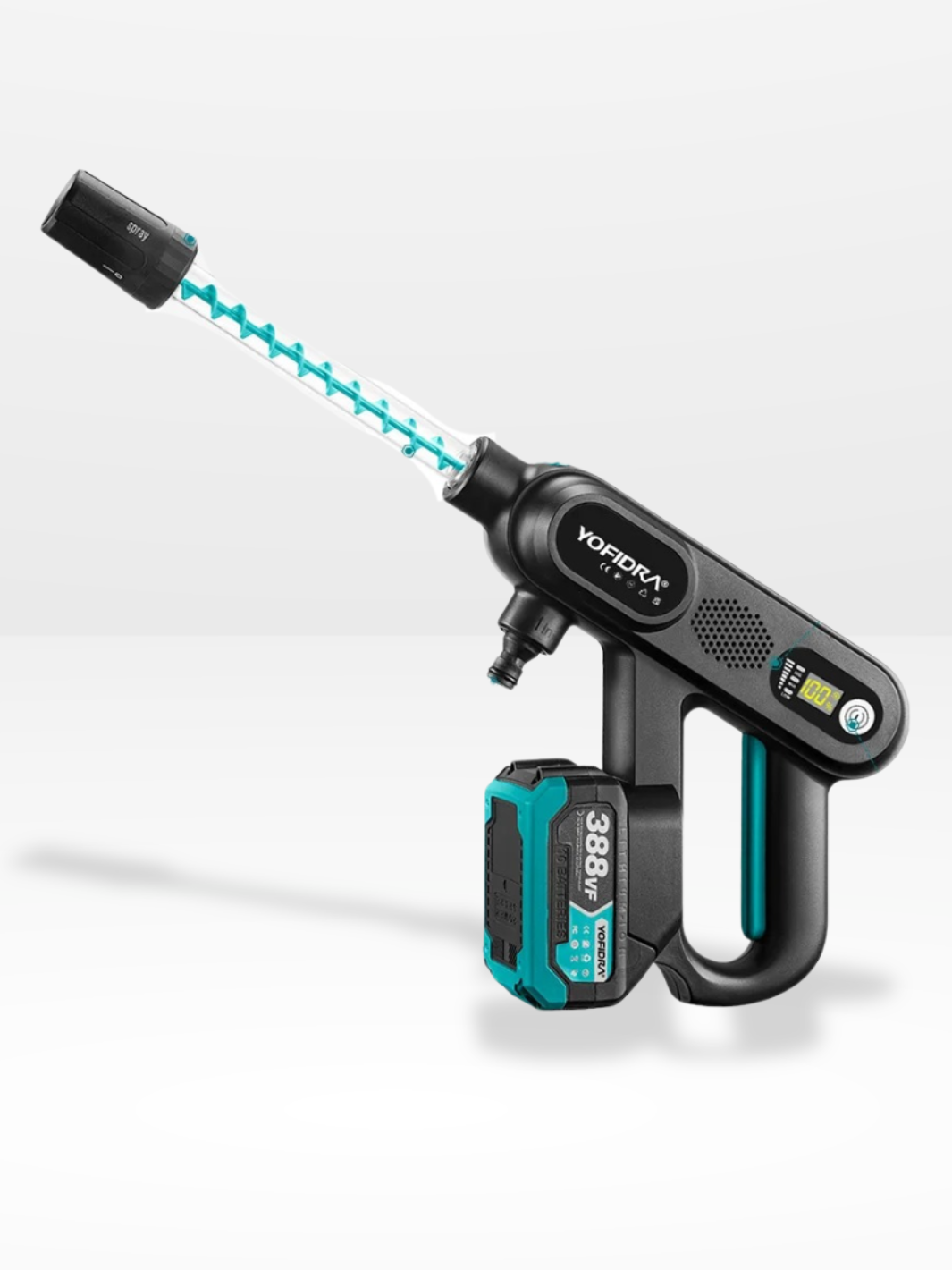 Draagbare Hogedrukreiniger 220 Bar Krachtig 5-in-1