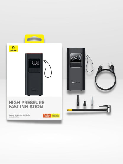 Gonfleur de Pneu Portable et Sans Fil pour Voiture