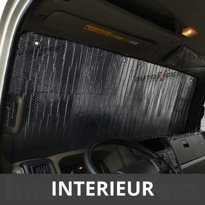 Pare-soleil Voiture Noir avec Logo Cool Ride