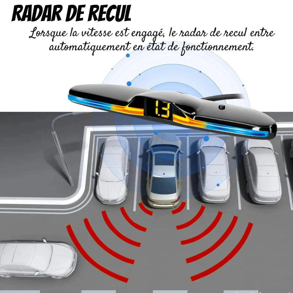 Auto Achteruitrijradar met LED Display