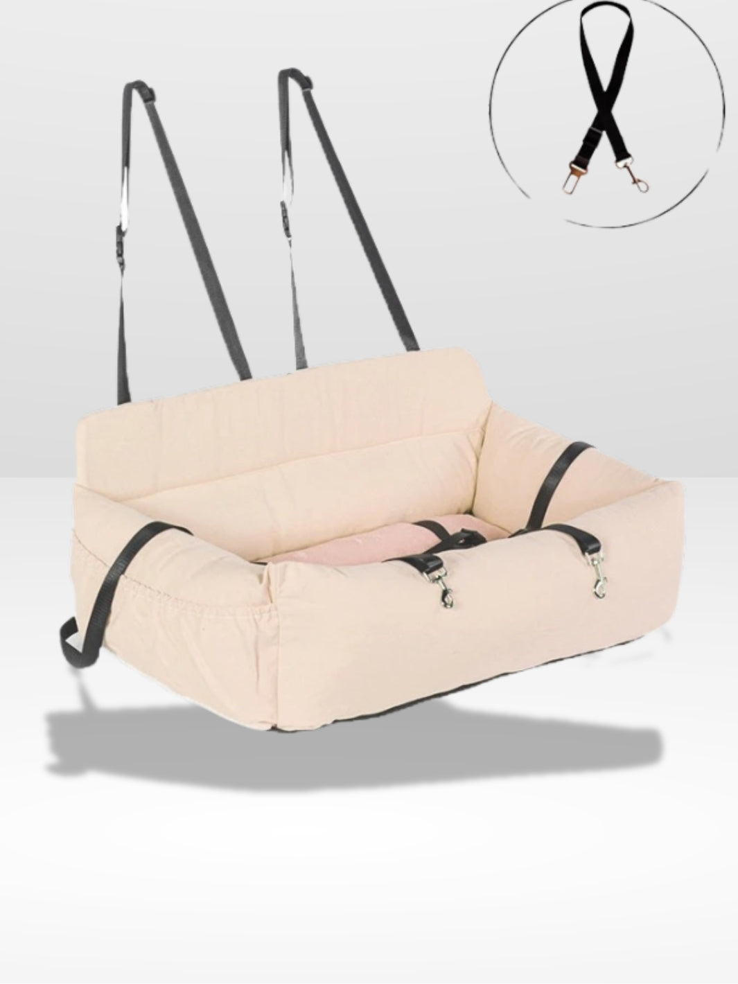 Comfortabele en Veilige Autostoel voor Honden