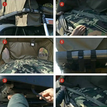 Tent voor op het Dak voor het Gezin met Grote Ruimte