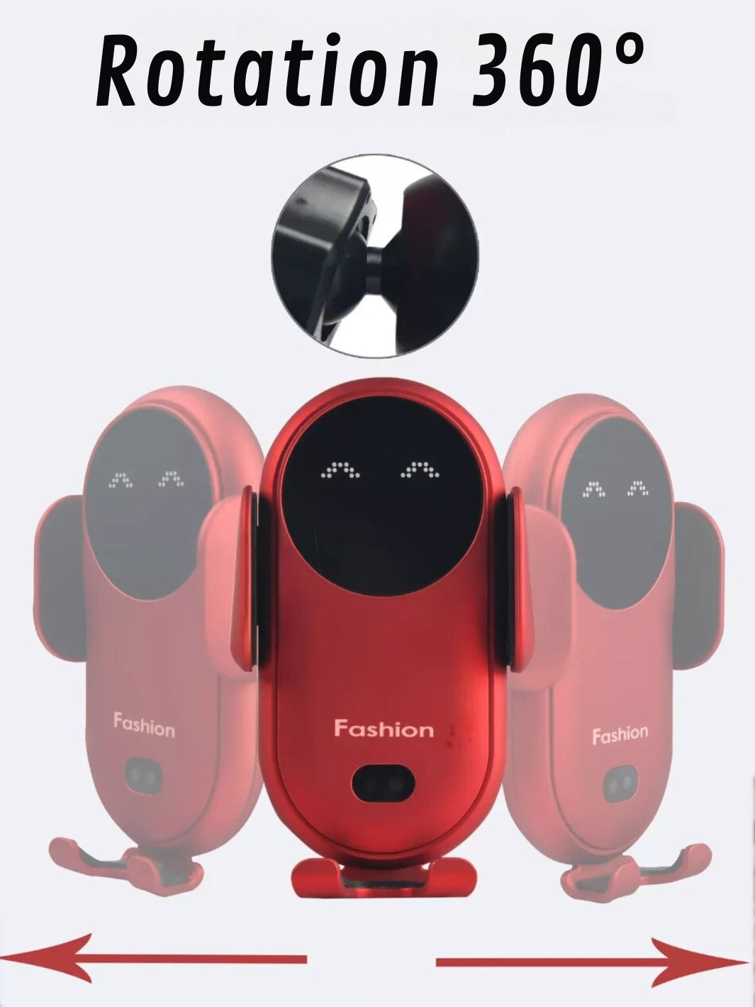 Draadloze Oplader Telefoonhouder voor Auto