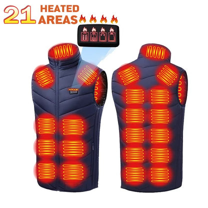 Gilet Chauffant Femme Élégant